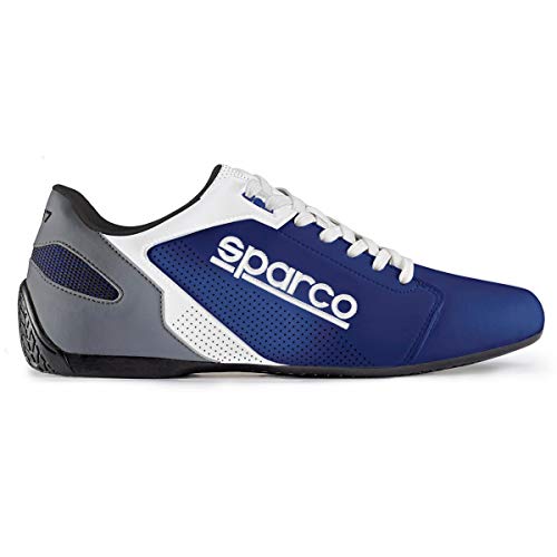 Sparco S00126341AZBI Zapatillas SL-17 Talla 41 Azul Blanco