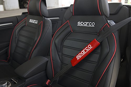 Sparco SPC1204RD Almohadilla, Rojo, Set de 2