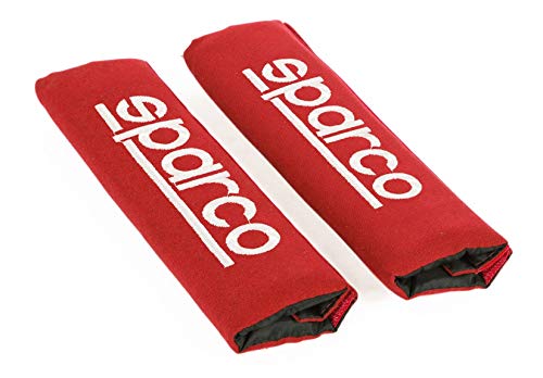 Sparco SPC1204RD Almohadilla, Rojo, Set de 2 Sparco SPC1204RD Almohadilla, Rojo, Set de 2