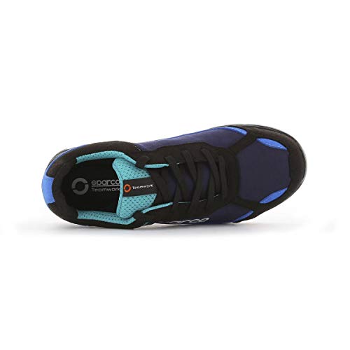 Sparco - Zapatillas Nitro S3 Black/Azul talla 43 Sparco - Zapatillas Nitro S3 Black/Azul talla 43