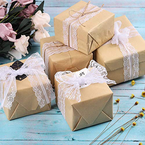 Sparta's Store 16 Rollo de cinta de arpillera de Encaje.Incluye, 12 x rollo de cinta de encaje de arpillera natural, 2 x adornos de encaje, 2 x cinta de yema! Sparta's Store 16 Rollo de cinta de arpillera de Encaje.Incluye, 12 x rollo de cinta de encaje de arpillera natural, 2 x adornos de encaje, 2 x cinta de yema!