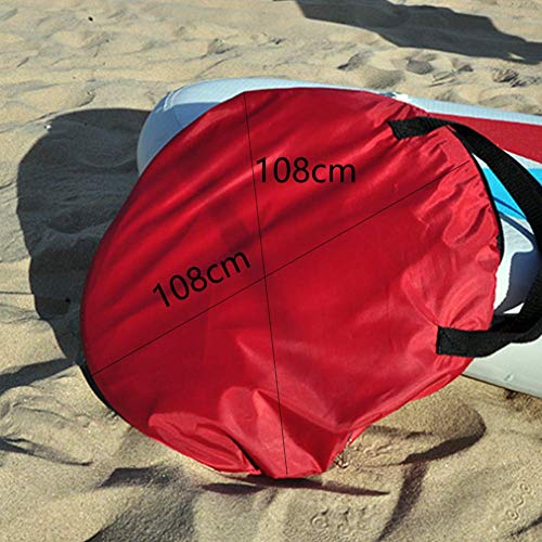 SparY Grande 42" Kayak Viento Vela Paleta, Canoa Instant Vela Juego, Plegable a Presión Tabla Viento Paleta para Kayaks,Canoas,Inflables,Tándems - Azul, 108x108cm