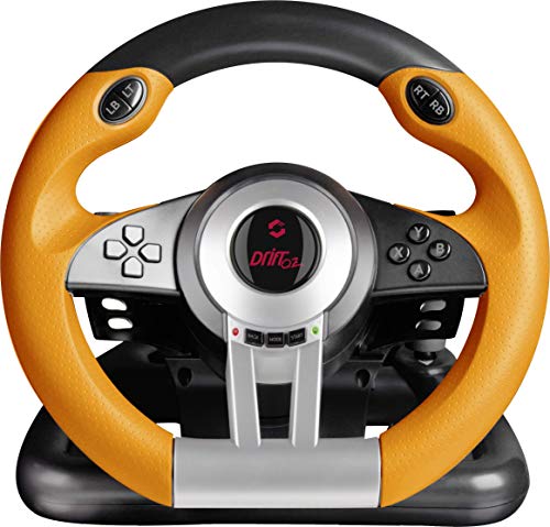 Speedlink DRIFT O.Z. - Volante para juegos de ordenador, color negro y naranja Speedlink DRIFT O.Z. - Volante para juegos de ordenador, color negro y naranja