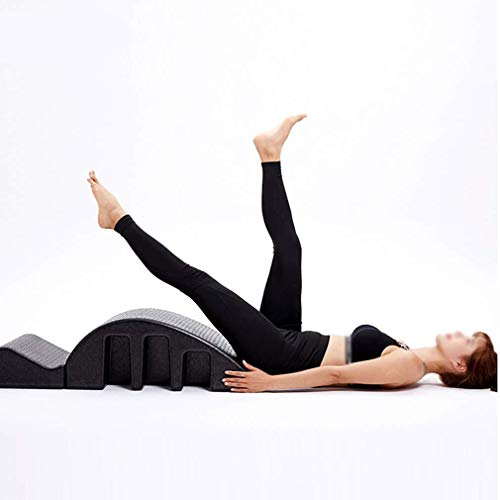Spine Corrector Ortesis Espinal Balanced Body Pilates Yoga Pilates Arco cama de masaje de la espina dorsal Alineación - Corrección equipo de la aptitud de Pilates Volver curva espinal deformidad cervi