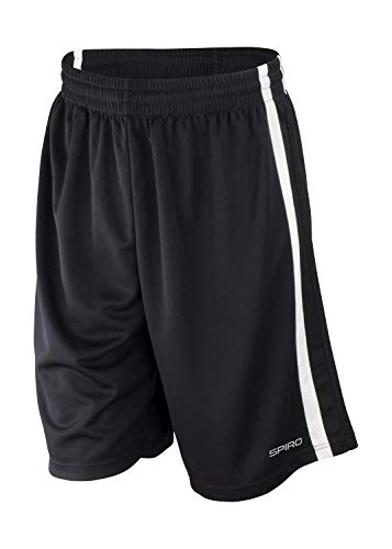 Spiro - Pantalones cortos de baloncesto de secado rápido para hombre