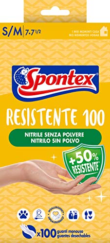 Spontex 12978027 - Guante Resistente 100 Talla S/M