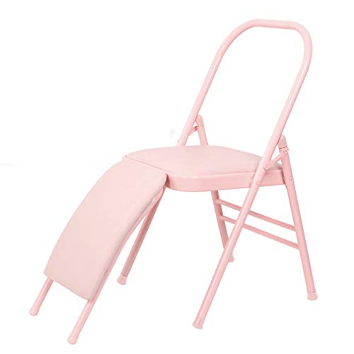 SPORETE Silla De Yoga Pro Plegable, Silla De Equilibrio De Yoga para Entrenamiento De Flexibilidad Y Fuerza, Silla Auxiliar Multifunción Iyengar Yoga, Estructura De Doble Viga,F SPORETE Silla De Yoga Pro Plegable, Silla De Equilibrio De Yoga para Entrenamiento De Flexibilidad Y Fuerza, Silla Auxiliar Multifunción Iyengar Yoga, Estructura De Doble Viga,F