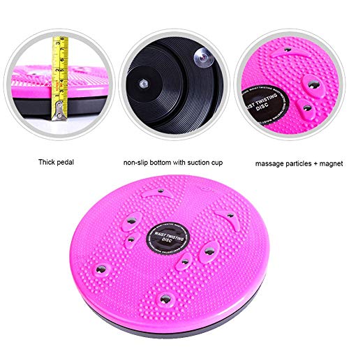 Sport Waist Twist Disc Balance Board Disco de torsión de Cintura con 8 imanes Ejercicio Balance Trainer Ballet Turn Disc para Fisioterapia