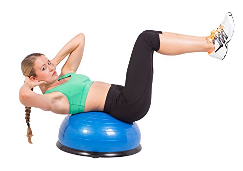 SportPlus SP-GB-001 Semiesfera de Equilibrio con Correas de Resistencia – Balance Trainer Fitball – Media Bola Fitness Pilates, Azul, 62x25cm (ØxA) SportPlus SP-GB-001 Semiesfera de Equilibrio con Correas de Resistencia – Balance Trainer Fitball – Media Bola Fitness Pilates, Azul, 62x25cm (ØxA)