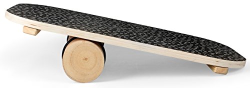 SportPlus Tabla de Equilibrio de Madera con Superficie Antideslizante, SP-BB-005