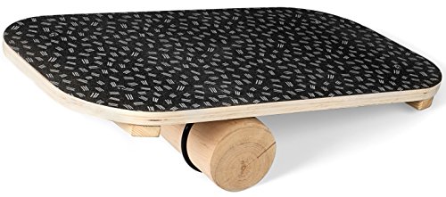 SportPlus Tabla de Equilibrio de Madera con Superficie Antideslizante, SP-BB-005