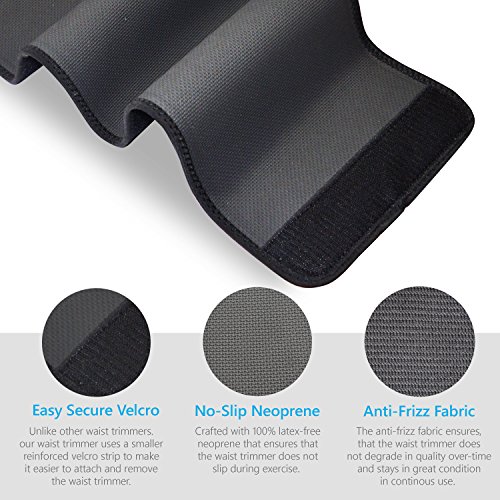 Sports Laboratory Waist Trainer PRO+ Cinturón Deportivo Para Entrenamiento, Hombres/Mujeres, Reduce Cintura, Baja Peso, Adelgaza el Cuerpo, Soporte Lumbar, Talla Única Ajustable Con Bolsa y Guía Sports Laboratory Waist Trainer PRO+ Cinturón Deportivo Para Entrenamiento, Hombres/Mujeres, Reduce Cintura, Baja Peso, Adelgaza el Cuerpo, Soporte Lumbar, Talla Única Ajustable Con Bolsa y Guía