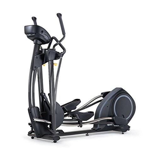 sportsart E835 bicicleta elíptica elíptica máquina – Cardio, Fitness, deporte, ejercicio, adhesivo, con pedal myflex acolchado, toma auricular Jack, 2 x puertos USB, Ipod Conector Option, peso Maximal del usuario: 400 kg