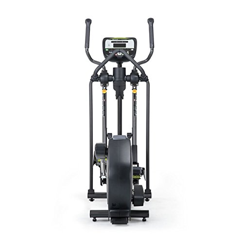 sportsart E835 bicicleta elíptica elíptica máquina – Cardio, Fitness, deporte, ejercicio, adhesivo, con pedal myflex acolchado, toma auricular Jack, 2 x puertos USB, Ipod Conector Option, peso Maximal del usuario: 400 kg