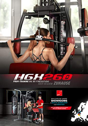 Sportstech 50en1 Premium Multiestación para Entrenamiento Completo | Gimnasio Multifuncional con Stepper y Torre de Tracción LAT | Estación de Fitness | HGX de Material Eva | Robusto | Hogar & Boxeo