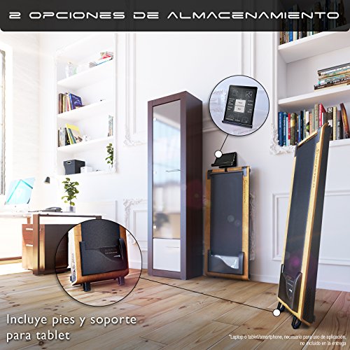 Sportstech Cinta de Correr DESKFIT DFT200 Ideal para Escritorio de Oficina. Trabajo ergonómico y Movimiento al Mismo Tiempo, sin Dolor de Espalda. con Soporte práctico para Tablet, Control Remoto by Sportstech Cinta de Correr DESKFIT DFT200 Ideal para Escritorio de Oficina. Trabajo ergonómico y Movimiento al Mismo Tiempo, sin Dolor de Espalda. con Soporte práctico para Tablet, Control Remoto by