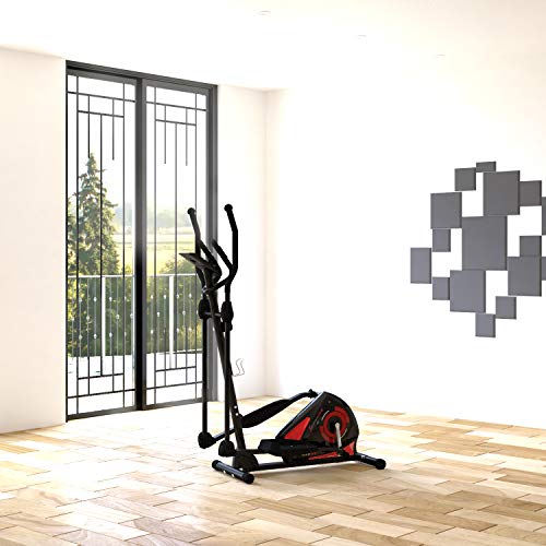 Sportstech CX608 Bicicleta Elíptica para Casa | Marca de Calidad Alemana | Video Eventos, App Multijugador & Consola Bluetooth | Elíptica con Cinturón de Pulso | Entrenamiento | Soporte para Tablet Sportstech CX608 Bicicleta Elíptica para Casa | Marca de Calidad Alemana | Video Eventos, App Multijugador & Consola Bluetooth | Elíptica con Cinturón de Pulso | Entrenamiento | Soporte para Tablet