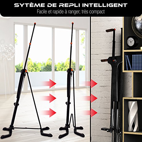 Sportstech Innovador Stepper & Escalador Vertical 2en1 - Ejercicio con Movimientos de Escalada, Plegable, VC300 con diseño Antideslizante - Ideal para Ejercicios con intervalos de Alta Intensidad Sportstech Innovador Stepper & Escalador Vertical 2en1 - Ejercicio con Movimientos de Escalada, Plegable, VC300 con diseño Antideslizante - Ideal para Ejercicios con intervalos de Alta Intensidad