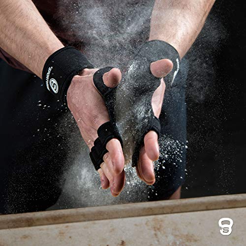 Sportvitae Calleras Crossfit Weightlifting Gloves Guantes de Gimnasio Ventilados Agarres de Mano Protector de Manos Hand Grips Gimnasio Ejercicio Entrenamiento Fitness. para Hombre y Mujer