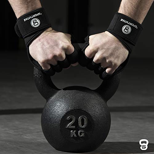 Sportvitae Calleras Crossfit Weightlifting Gloves Guantes de Gimnasio Ventilados Agarres de Mano Protector de Manos Hand Grips Gimnasio Ejercicio Entrenamiento Fitness. para Hombre y Mujer Sportvitae Calleras Crossfit Weightlifting Gloves Guantes de Gimnasio Ventilados Agarres de Mano Protector de Manos Hand Grips Gimnasio Ejercicio Entrenamiento Fitness. para Hombre y Mujer