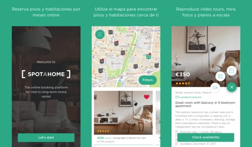 Spotahome: Pisos y habitaciones en alquiler