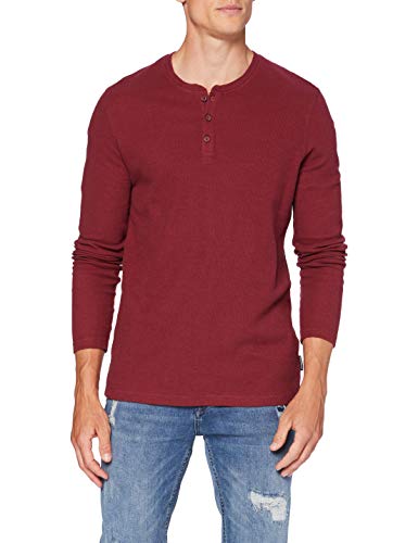 Springfield 3Ip Estruc Doble Panadero-C/69 Camiseta, Marrón (Maroon 69), L (Tamaño del Fabricante: L) para Hombre