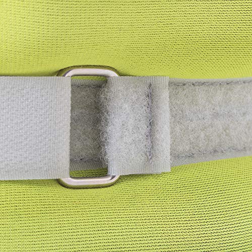 SPRINGOS Juego de pesas lastradas para tobillos y manos, neopreno, ajustables, 2 x 1,5 kg, color amarillo y gris SPRINGOS Juego de pesas lastradas para tobillos y manos, neopreno, ajustables, 2 x 1,5 kg, color amarillo y gris