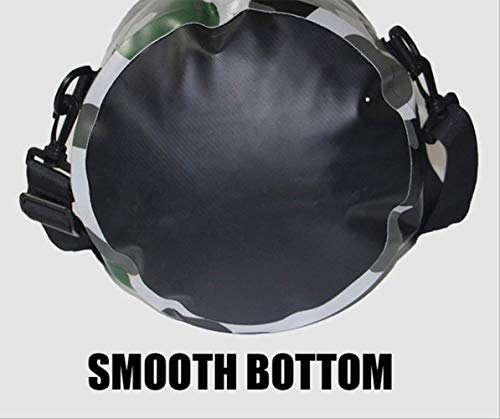 SQSHWL Bolsa Seca Impermeable Rafting Buceo Plegable River Trekking Gimnasio al Aire Libre Natación Mochila 20L Green Camo SQSHWL Bolsa Seca Impermeable Rafting Buceo Plegable River Trekking Gimnasio al Aire Libre Natación Mochila 20L Green Camo