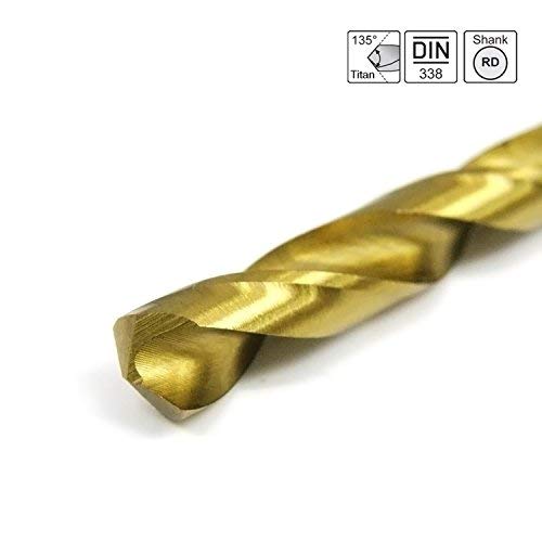 S&R Juego de Brocas HSS Titanio Metal (1-10 mm) 135 ° serie TM DIN 338. Set de 19 Brocas Profesionales en Caja de Metal. S&R Juego de Brocas HSS Titanio Metal (1-10 mm) 135 ° serie TM DIN 338. Set de 19 Brocas Profesionales en Caja de Metal.