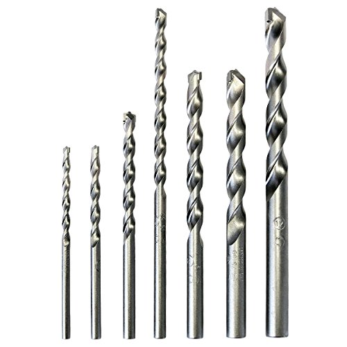 S&R Juego de Brocas para Pared Hormigon Granito Piedra / MADE IN GERMANY - Brocas: 4x85, 5x85, 6x100, 6x150,8x120, 10x120,12x150 mm. Calidad profesional S&R Juego de Brocas para Pared Hormigon Granito Piedra / MADE IN GERMANY - Brocas: 4x85, 5x85, 6x100, 6x150,8x120, 10x120,12x150 mm. Calidad profesional