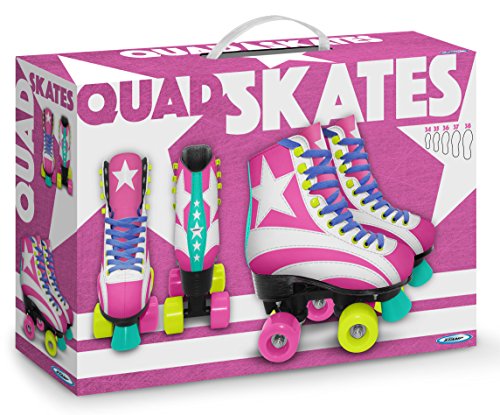 Stamp JQ200036 Patines a Ruedas Quad Roller T36, Girls, Pink, Size 36