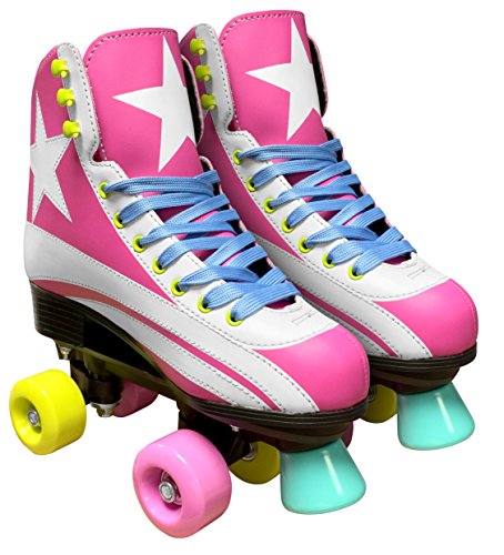 Stamp JQ200036 Patines a Ruedas Quad Roller T36, Girls, Pink, Size 36