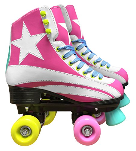 Stamp JQ200036 Patines a Ruedas Quad Roller T36, Girls, Pink, Size 36