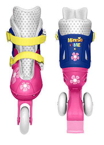 Stamp Sas- Minnie Adjustable Two in One 3 Wheels Skate Size 27-30, Color Pink, Sizes (J100930) Stamp Sas- Minnie Adjustable Two in One 3 Wheels Skate Size 27-30, Color Pink, Sizes (J100930)