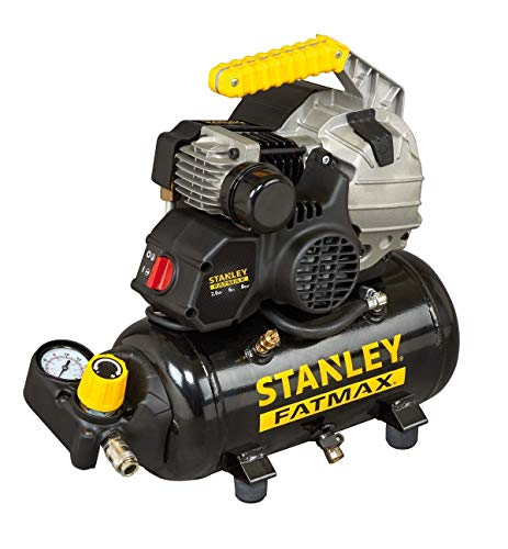 Stanley 2017203 Compresor HY 227/8/6E (compacto; eléctrico; presión 8bar; 15 kg; tanque 6l; potencia del motor: 2 CV)