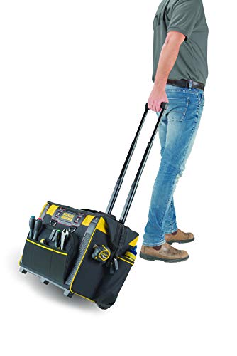 STANLEY FATMAX FMST1-80148 - Bolsa rígida con ruedas para herramientas, 44 x 25 x 44 cm