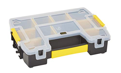 STANLEY STST1-70720 - Organizador SortMaster, Negro, Transparente