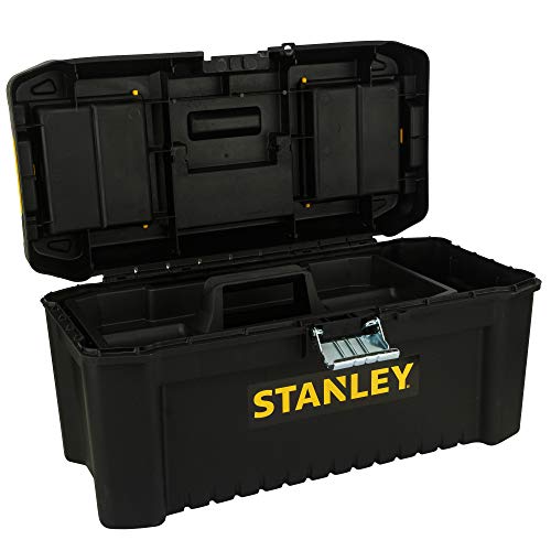 STANLEY STST1-75518 - Caja de herramientas de plastico con cierre metálico, 20 x 19.5 x 41 cm