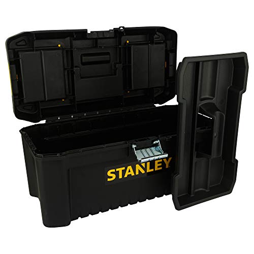 STANLEY STST1-75518 - Caja de herramientas de plastico con cierre metálico, 20 x 19.5 x 41 cm STANLEY STST1-75518 - Caja de herramientas de plastico con cierre metálico, 20 x 19.5 x 41 cm