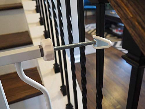 Star Ibaby - Barrera de Seguridad de niños para puertas y pasillos - Color blanco - Máxima Polivalencia de 65 a 95 cm - Incluye 2 Extensiones de 10 cm - Incluye Kit para Barandilla Star Ibaby - Barrera de Seguridad de niños para puertas y pasillos - Color blanco - Máxima Polivalencia de 65 a 95 cm - Incluye 2 Extensiones de 10 cm - Incluye Kit para Barandilla