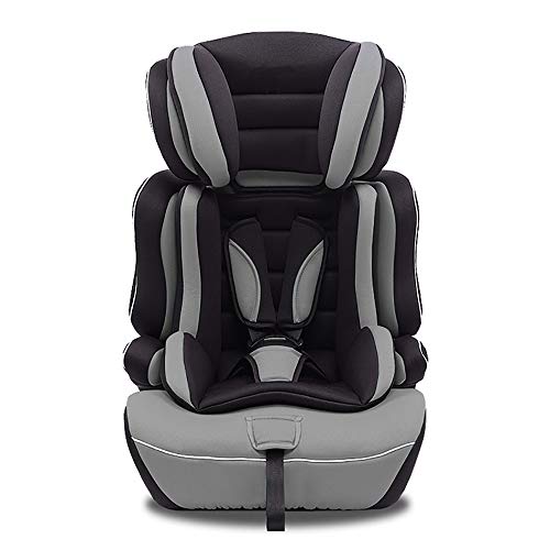 Star Ibaby Silla de Coche con Reductor de Viscofoam, Grupos 1/2/3 - (9 a 36 kg), Color Black Grey Star Ibaby Silla de Coche con Reductor de Viscofoam, Grupos 1/2/3 - (9 a 36 kg), Color Black Grey