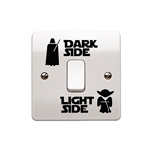 Star Wars vinilo Adhesivo para interruptor de pared Star Wars vinilo Adhesivo para interruptor de pared