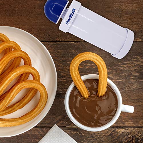 StarBlue Churrera Máquina para Hacer Churros Fácil Herramienta para Hacer Churros en 8 Formas Diferentes