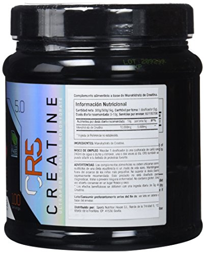 Starlabs nutrition cr5, 100% creatina micronizada, 500gr Starlabs nutrition cr5, 100% creatina micronizada, 500gr