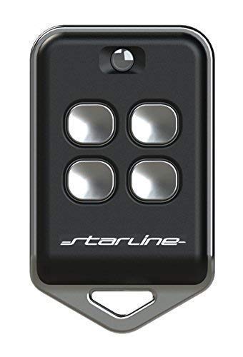 STARLINE Twin 433mhz AU4T, mando remoto distancia universal para duplicar los mandos originales frecuencia 433 MHz(433.92 ) CÓDIGO FIJO(no códigos rotativos) MADE IN EU