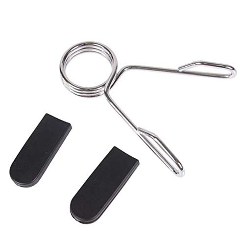 Starry sky Barra de Bloqueo 2pcs 30mm con Barra Gimnasio de Levantamiento de Pesas con Mancuernas Clips de Cuello Barra de Bloqueo de tensión de Resorte Starry sky Barra de Bloqueo 2pcs 30mm con Barra Gimnasio de Levantamiento de Pesas con Mancuernas Clips de Cuello Barra de Bloqueo de tensión de Resorte