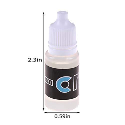 Stecto 3 lubricantes de rodamientos de 10 ml de aceite de baja viscosidad lubricante de rodamientos de velocidad para monopatín, scooter, patines de rodillos, Quad/Patines en línea Stecto 3 lubricantes de rodamientos de 10 ml de aceite de baja viscosidad lubricante de rodamientos de velocidad para monopatín, scooter, patines de rodillos, Quad/Patines en línea