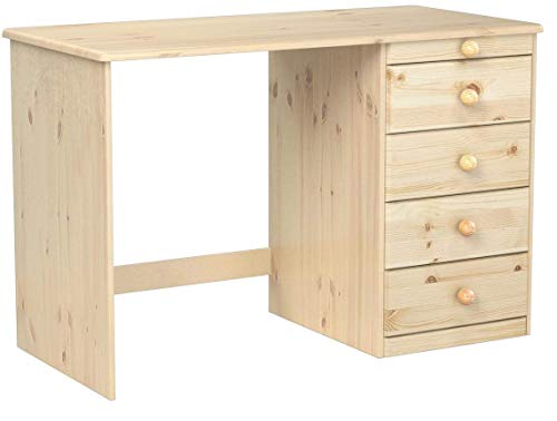 Steens 16327119 Kent 77 x 120 x 60 cm escritorio de madera de pino, madera lacada Steens 16327119 Kent 77 x 120 x 60 cm escritorio de madera de pino, madera lacada