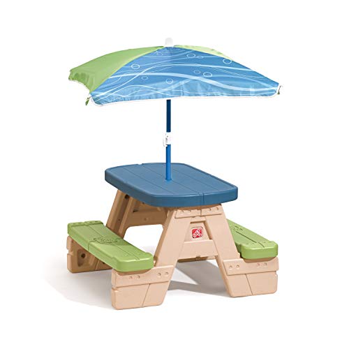Step 2 - Mesa picnic con sombrilla Sit & Play (ColorBaby 85308) Step 2 - Mesa picnic con sombrilla Sit & Play (ColorBaby 85308)