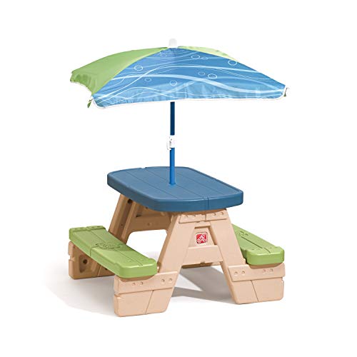 Step 2 - Mesa picnic con sombrilla Sit & Play (ColorBaby 85308)